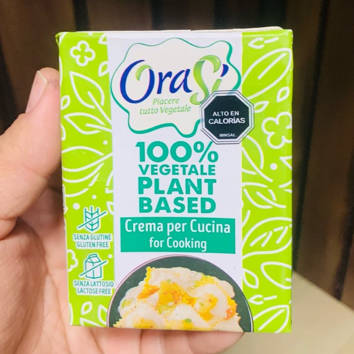 photo of OraSí 100% plant based Crema per cucinare shared by @ninaninonine on  23 Jun 2022 - review