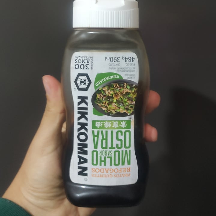 review photo of Kikkoman molho de ostra vegetariano shared by @beatrizbento on 23 Aug 2022 - review