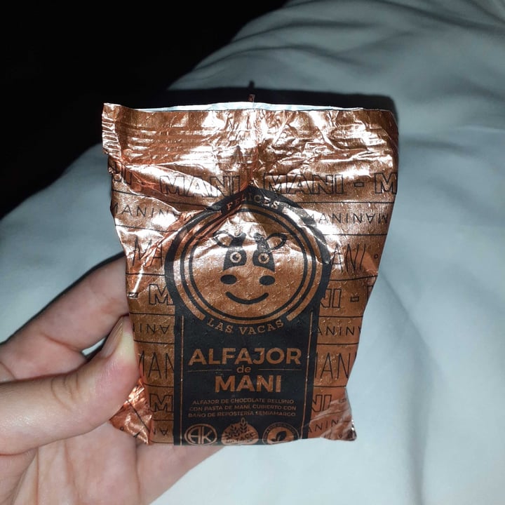 photo of Felices Las Vacas Alfajor Con Pasta De Maní shared by @cecicloss on  28 Jan 2022 - review