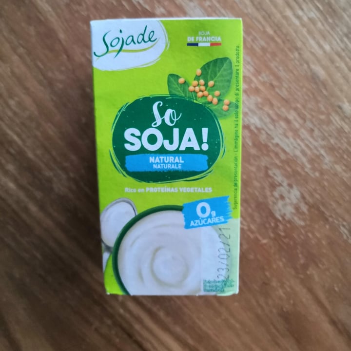 photo of Sojade So Soja! Natural Soya Yogurt alternative (small) shared by @sandraprn on  18 Feb 2021 - review