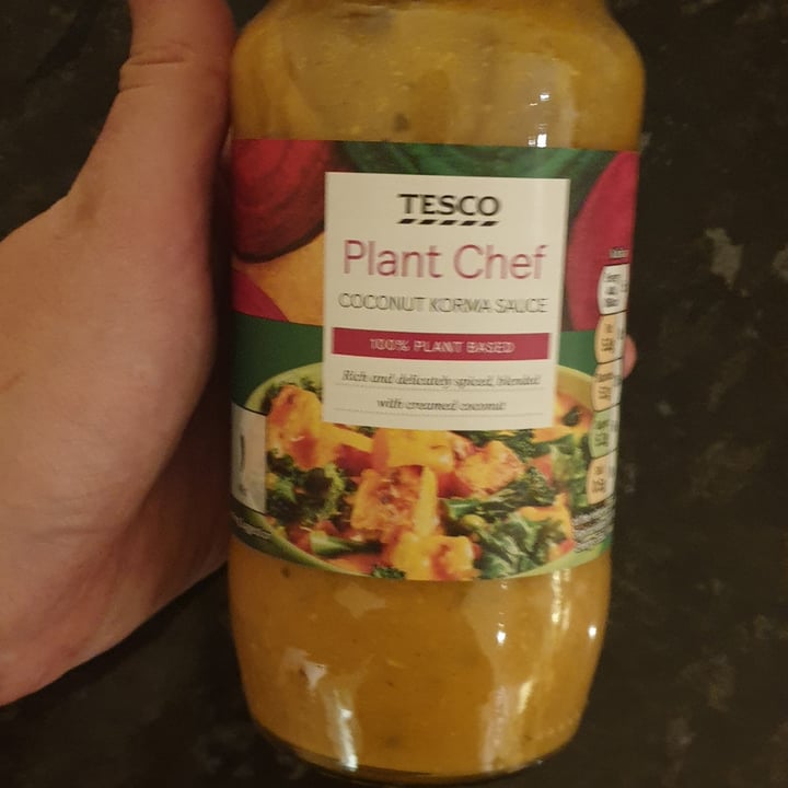 Tesco Plant Chef Coconut Korma Sauce Review abillion