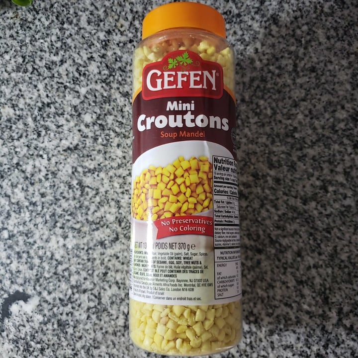 review photo of Gefen Mini Croutons shared by @valenbarbato on 09 Jun 2021 - review