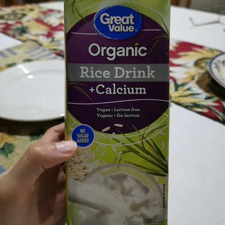 photo of Great Value  Rice drink shared by @aflyingdeer on  03 Jun 2022 - review