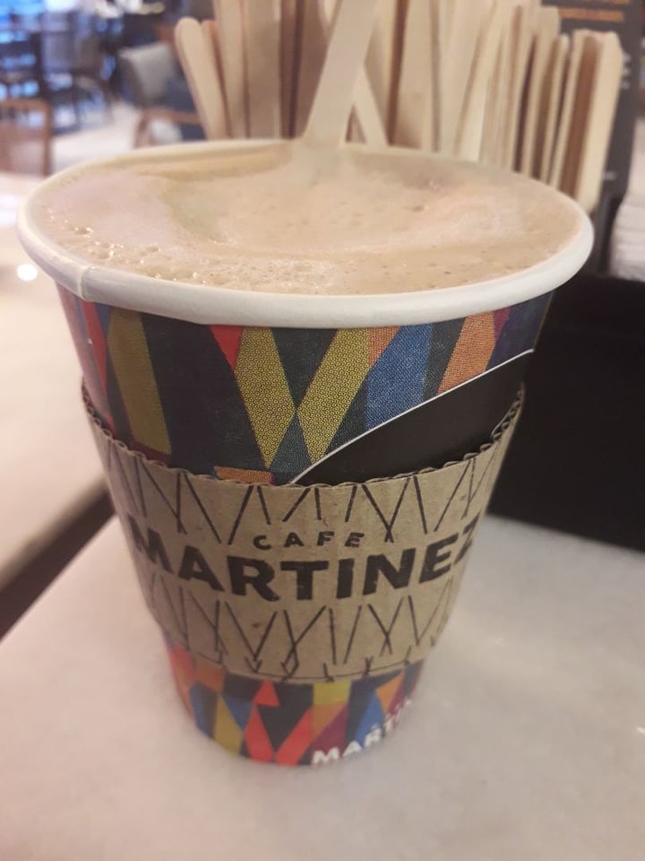 photo of Cafe Martinez Café con leche de almendras shared by @manosdehadas70 on  11 Jul 2019 - review