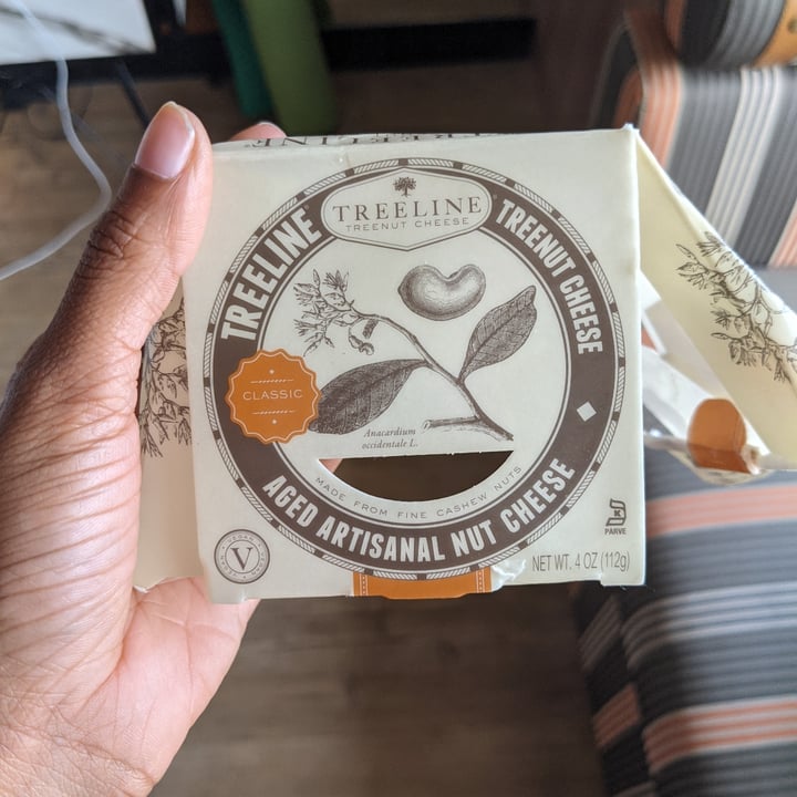photo of Treeline Cheese Classic Treenut Cheese shared by @harsha on  01 Apr 2021 - review