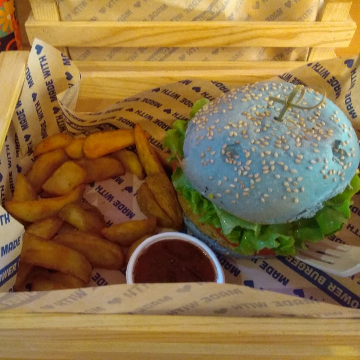 photo of Flower Burger Ocean Burger shared by @gracecrash on  15 Aug 2020 - review