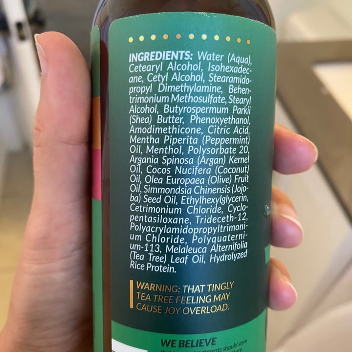 photo of Art Naturals Tea Tree Conditioner shared by @curvycarbivore on  11 Nov 2020 - review
