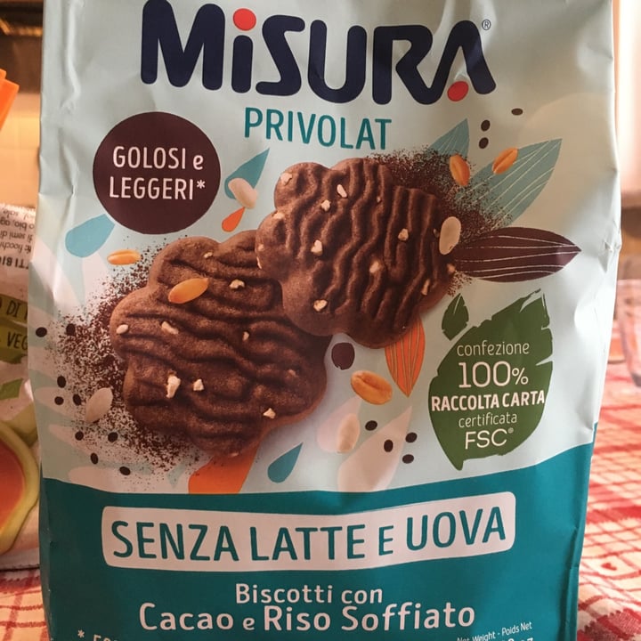 photo of Misura Biscotti con cacao e riso soffiato - Privolat shared by @elenaninamilli on  07 Jan 2022 - review