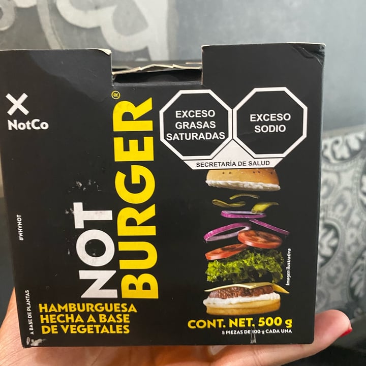 photo of NotCo Not Burger shared by @danielarojas on  04 May 2022 - review