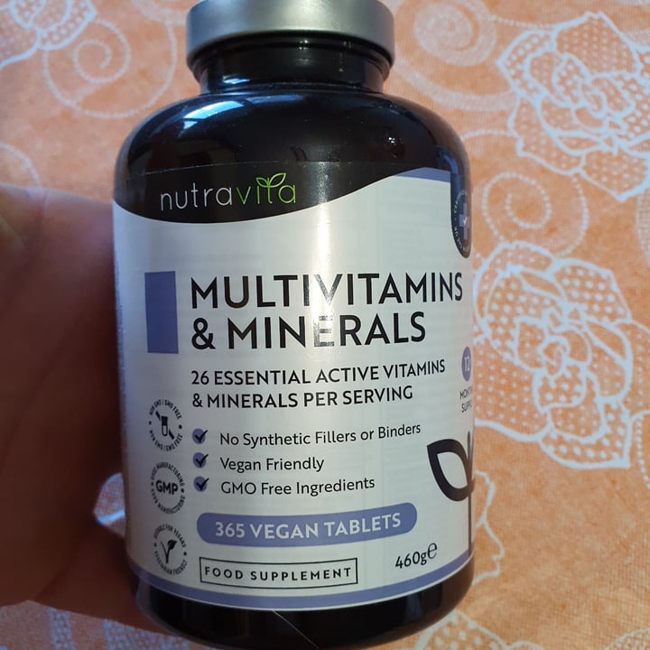 photo of Nutravita Multivitamins & minerals shared by @269vegan269 on  16 Oct 2022 - review