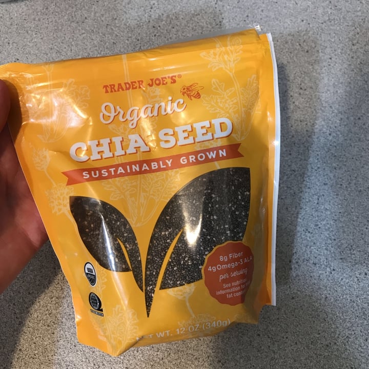 photo of Trader Joe's Chia Seeds shared by @rbrackett on  23 Aug 2021 - review