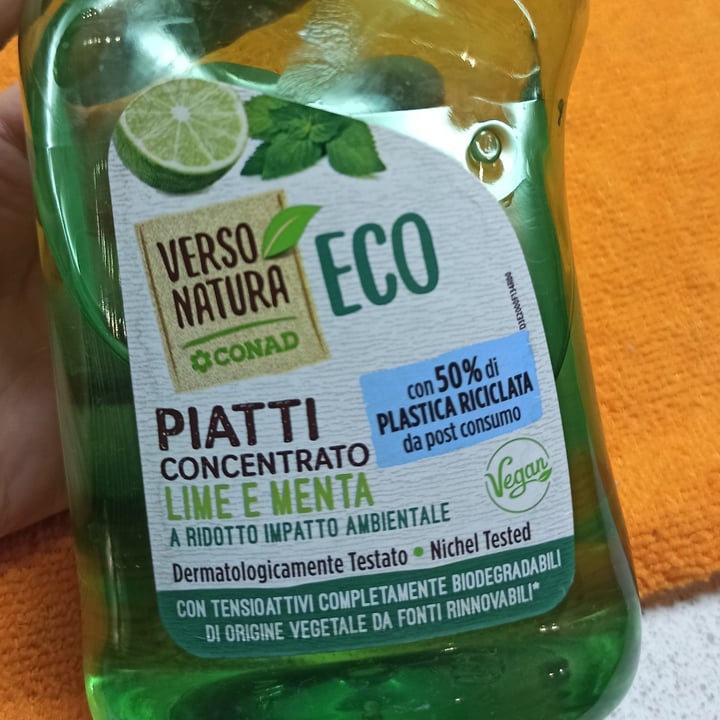 photo of Verso Natura Eco Conad Piatti Concentrato lime e menta shared by @lizzieveg on  13 Oct 2021 - review