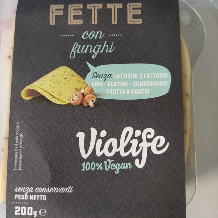 photo of Violife Mushroom flavored cheese shared by @goretta on  03 Sep 2021 - review