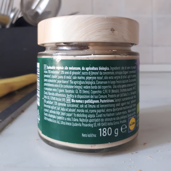 photo of Vemondo  Organic Aubergine Spread shared by @marcov91 on  05 Aug 2022 - review