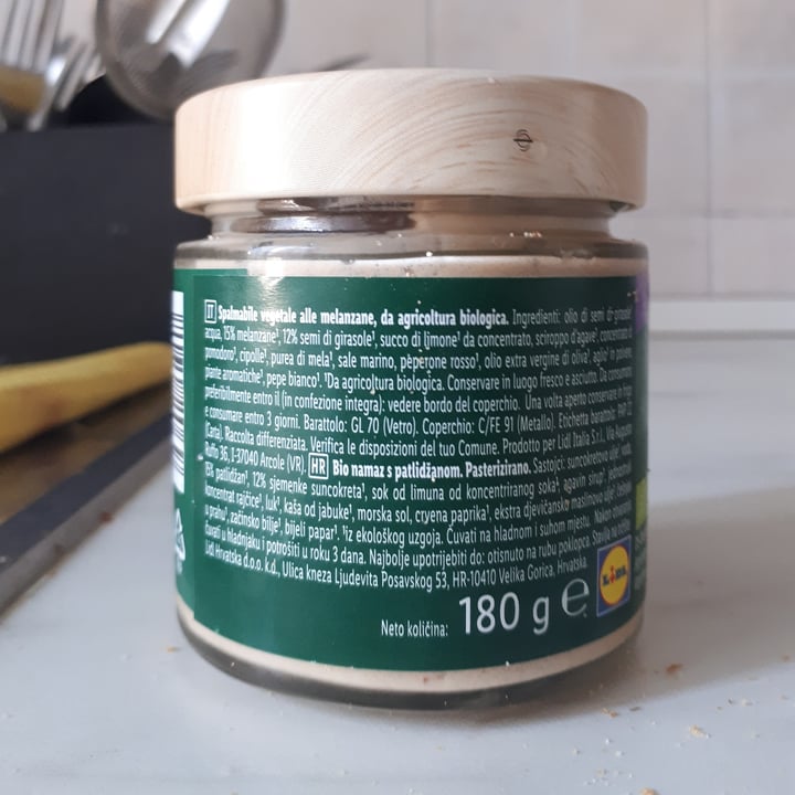 review photo of Vemondo Organic Aubergine Spread shared by @marcov91 on 05 Aug 2022 - review