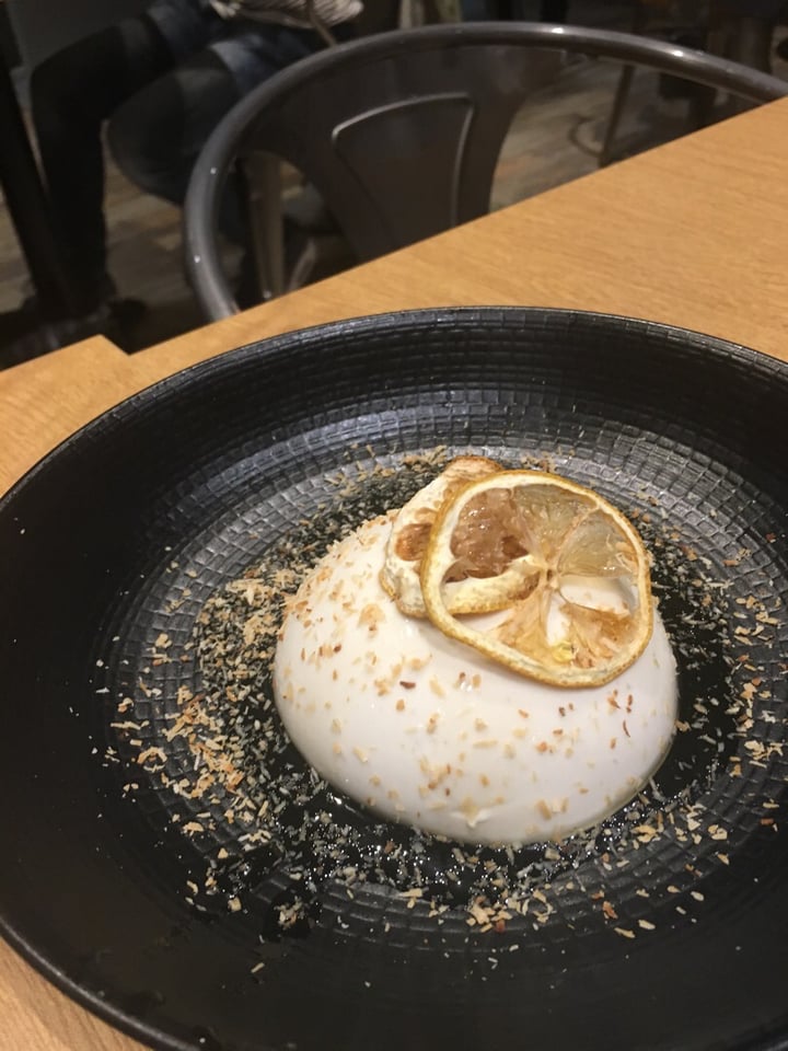photo of Veganapati - Vegan Restaurant Lemon and Cardamom Panna Cotta shared by @theveggienomad on  11 Mar 2019 - review