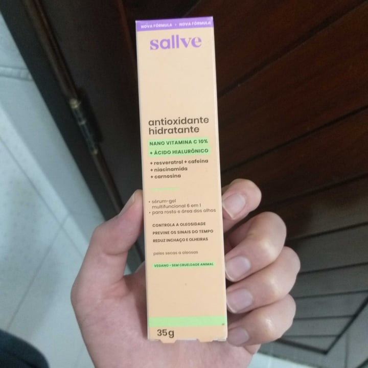 photo of Sallve Antioxidante Hidratante shared by @gabrielshimoda on  30 May 2022 - review