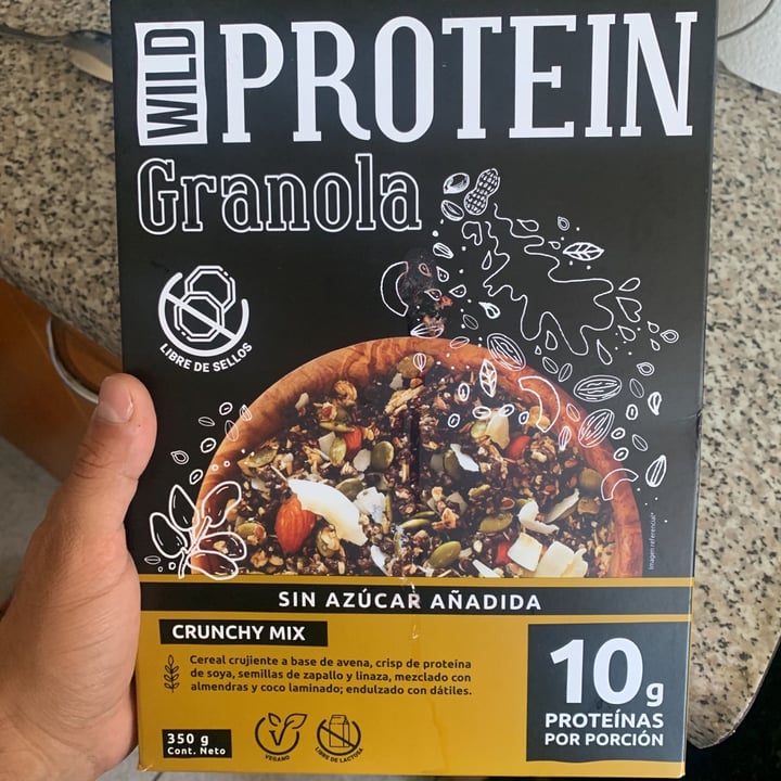 photo of Wild Foods Wild Protein Granola Crunchy Mix shared by @emo90 on  11 Jan 2021 - review