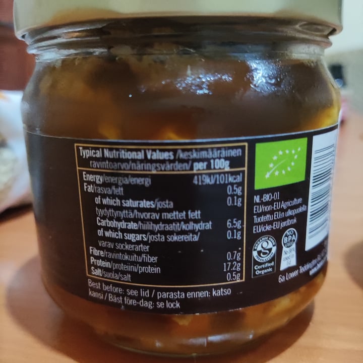photo of Biona Organic seitan marinated in ginger and soya sauce shared by @goe on  21 Jan 2021 - review