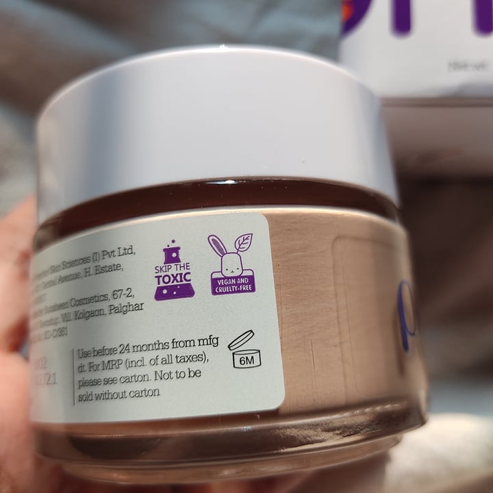 photo of Plum Grape Seed & Sea Buckthorn Renaissance Face Mask shared by @khushbooydav on  14 Nov 2021 - review