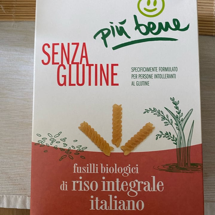 photo of Piú bene Fusilli biologici di riso integrale shared by @lucacoach23 on  22 Sep 2022 - review