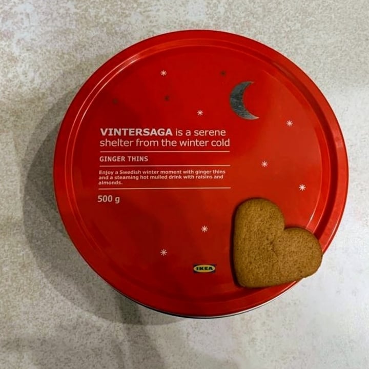 photo of Ikea Ginger Thins Biscuits- Vintersaga shared by @serenasofia on  22 Nov 2022 - review
