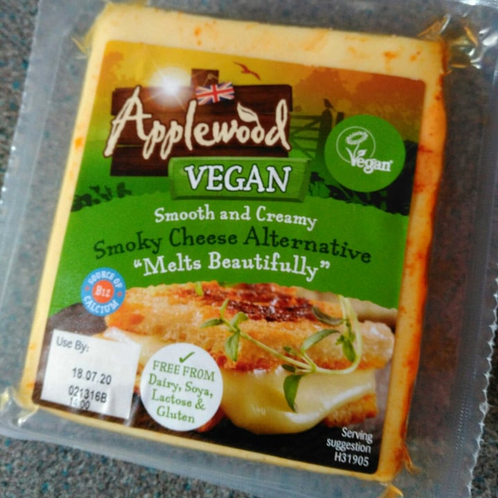 photo of Applewood Applewood Vegan Smoky Cheese Alternative  shared by @carolwrightmilne on  02 May 2020 - review