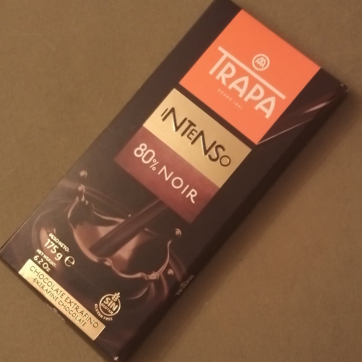 photo of Trapa Chocolate 80% Noir shared by @titoherbito on  21 Feb 2021 - review