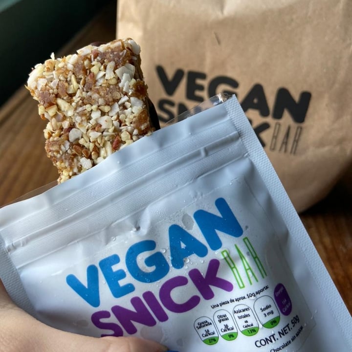 photo of Vegan Snick Vegan Snick Bar shared by @berenicehv99 on  21 Oct 2020 - review