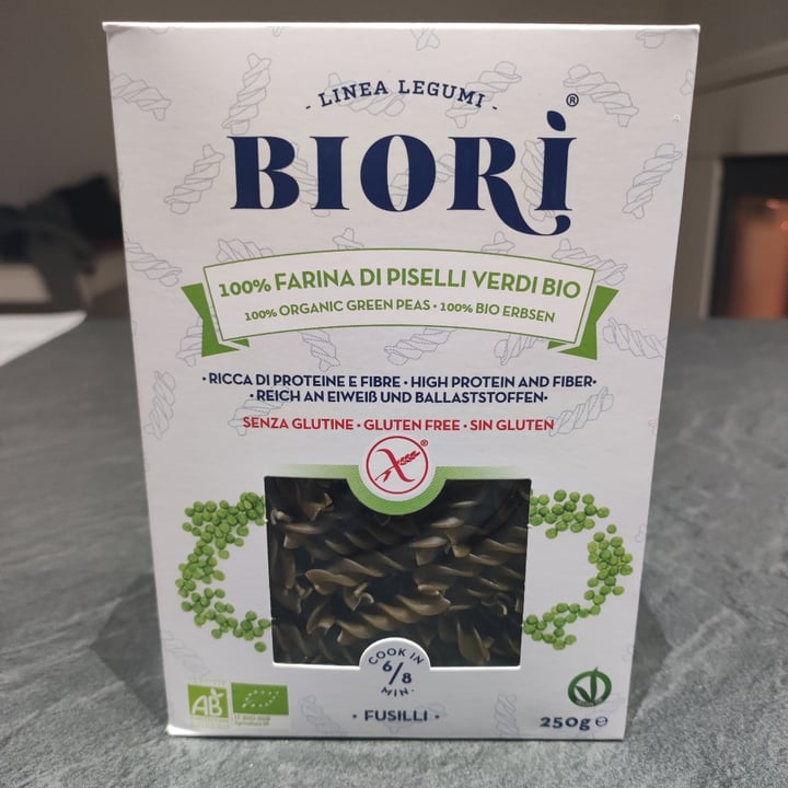 review photo of Biori Biorì Fusilli Di Farina Di Piselli Verdi Bio shared by @gregallo on 11 Mar 2022 - review