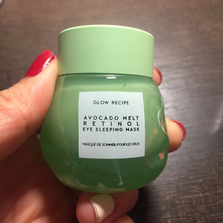 photo of Glow recipe Avocado Melt Retinol Eye Sleeping Mask shared by @divequeen11 on  13 Dec 2019 - review