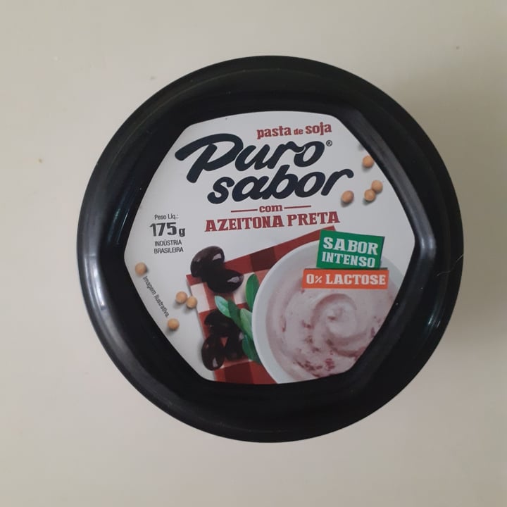 photo of Puro Sabor Pasta De Soja com Azeitona Preta shared by @paulopaes on  23 Jul 2021 - review