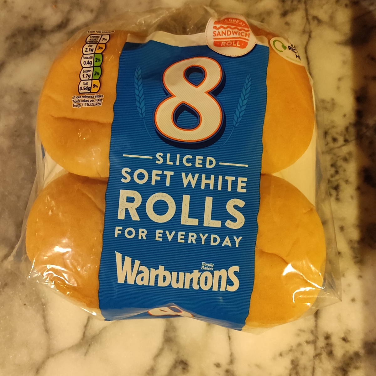 Warburtons Soft White Rolls Reviews abillion