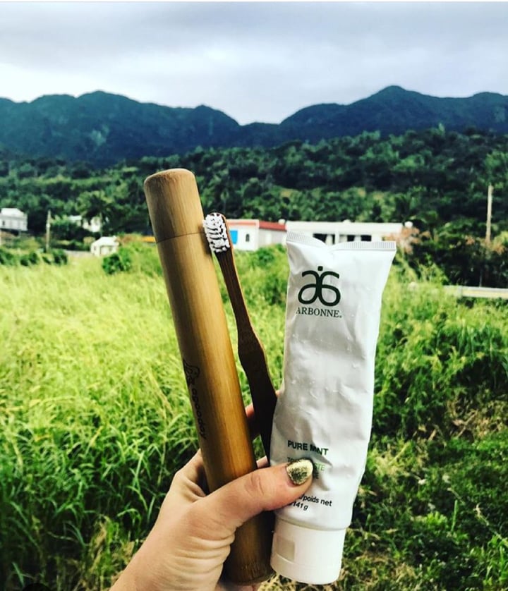 photo of Arbonne Pure Mint Toothpaste shared by @earthlytwins on  19 May 2019 - review