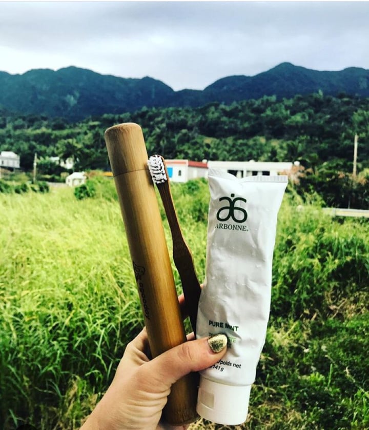review photo of Arbonne Pure Mint Toothpaste shared by @earthlytwins on 19 May 2019 - review