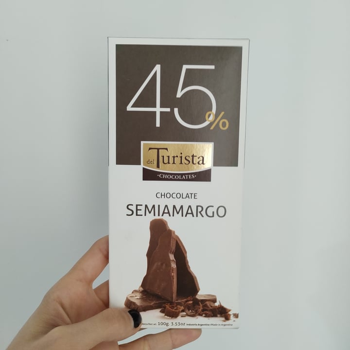 photo of Del Turista Chocolate Semiamargo 45% shared by @marieogando on  27 Apr 2022 - review