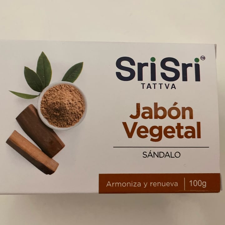 photo of SriSri Tattva Jabon Vegetal de Sandalo shared by @yamusita on  28 Sep 2022 - review