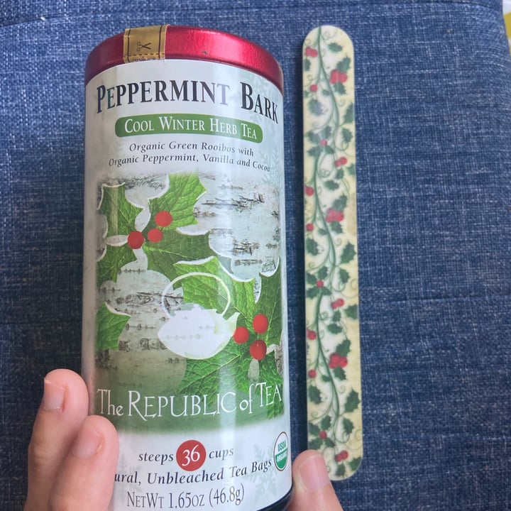 photo of The republic of tea Peppermint Bark shared by @miaomiao9991 on  27 Apr 2021 - review