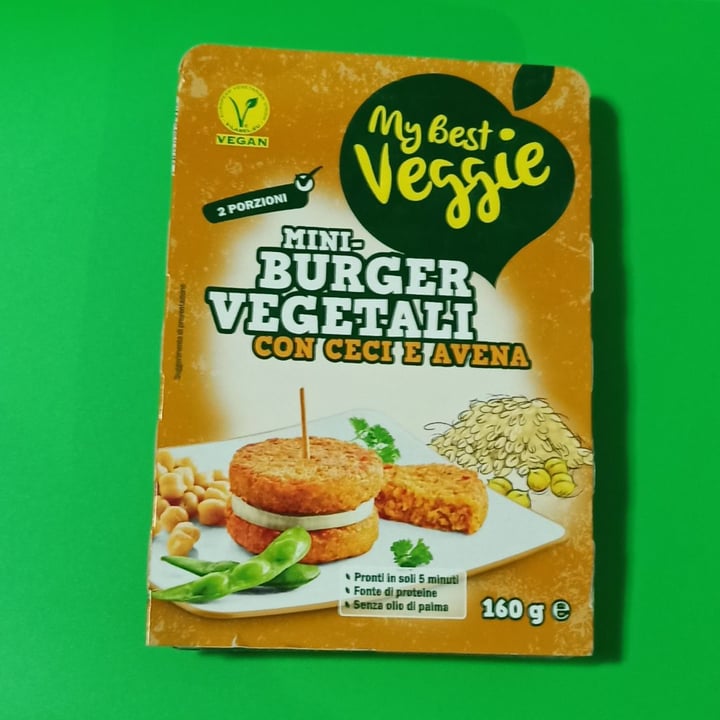 photo of My Best Veggie Mini Burger Vegetali Con Ceci E Avena shared by @renah-99 on  09 Mar 2020 - review