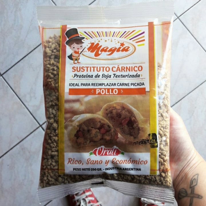 photo of Orali Magia Sustituto Carnico Sabor Pollo shared by @sritabrocoli on  09 Oct 2020 - review