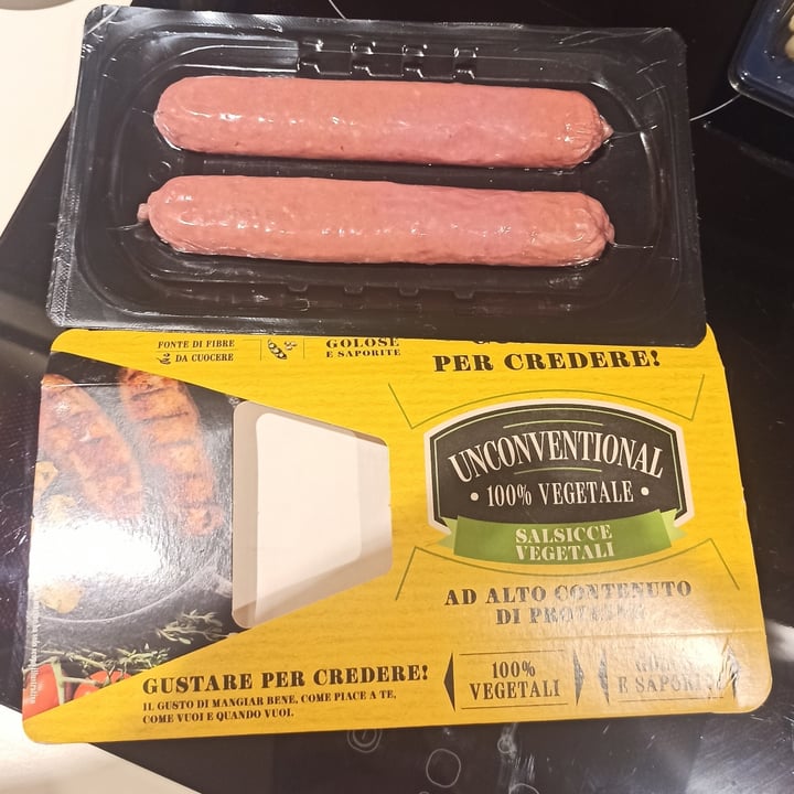 review photo of Unconventional Salsicce Vegetali - Sausages shared by @cipollina85 on 28 Oct 2022 - review
