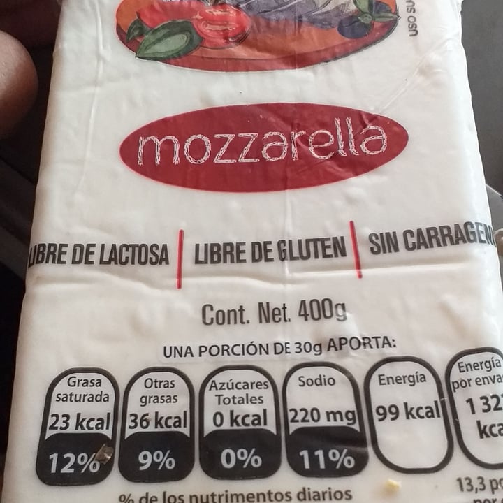 photo of Planet Vegan Mx Queso Mozzarella Bloque shared by @irreverente on  23 Jul 2020 - review
