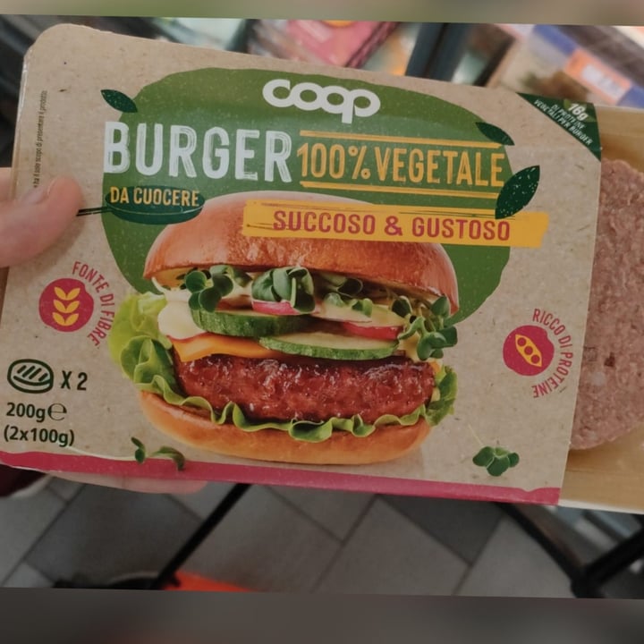 photo of Coop Burger 100% vegetali Sucoso & Gustoso  shared by @daniela94 on  12 Jul 2022 - review