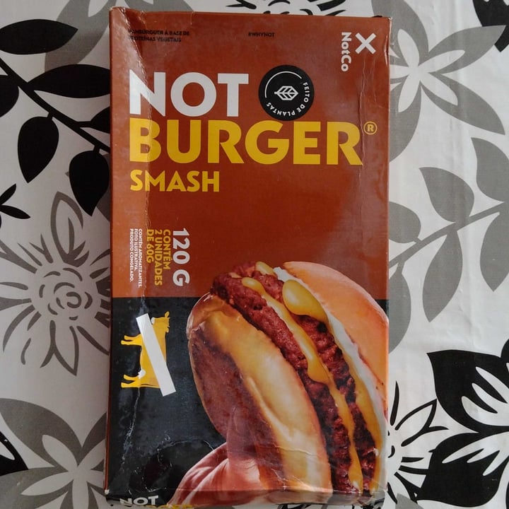 photo of NotCo Not Burger Smash shared by @verdemayra on  25 Sep 2022 - review