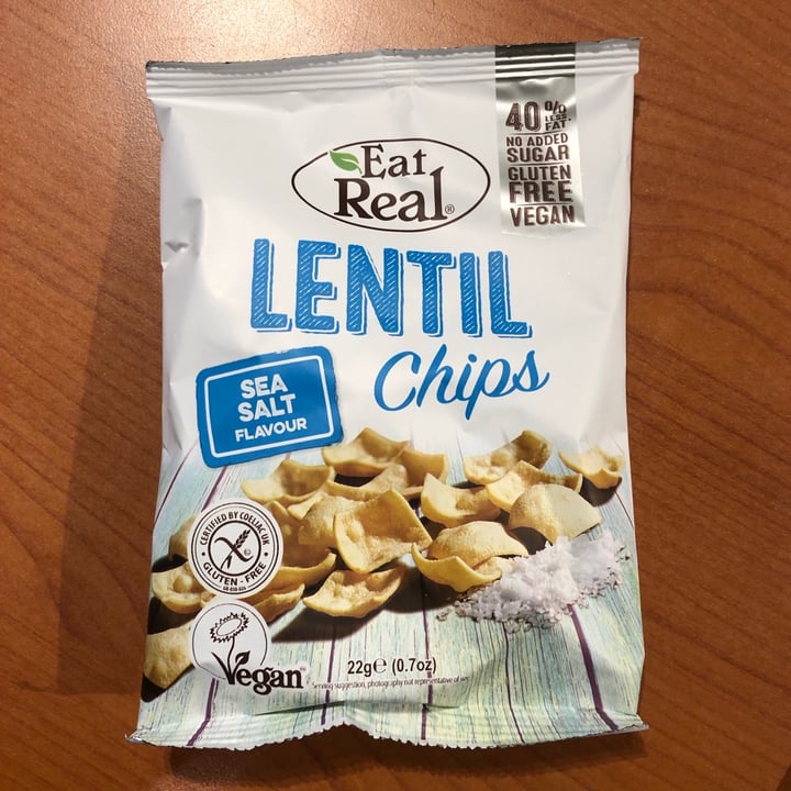 review photo of Eat Real Lentil Chips Sea Salt Flavour shared by @chanie212 on 06 Apr 2021 - review