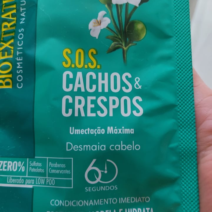 photo of Bio Extratus SOS Cachos e crespos shared by @bcfeltes on  10 May 2022 - review