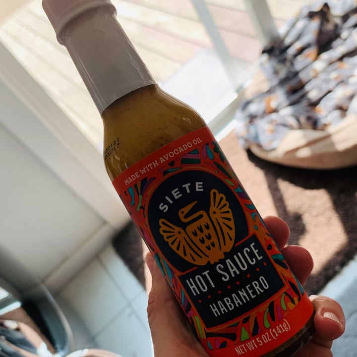 photo of Siete Family Foods Habanero Hot Sauce shared by @allhess on  16 Aug 2020 - review
