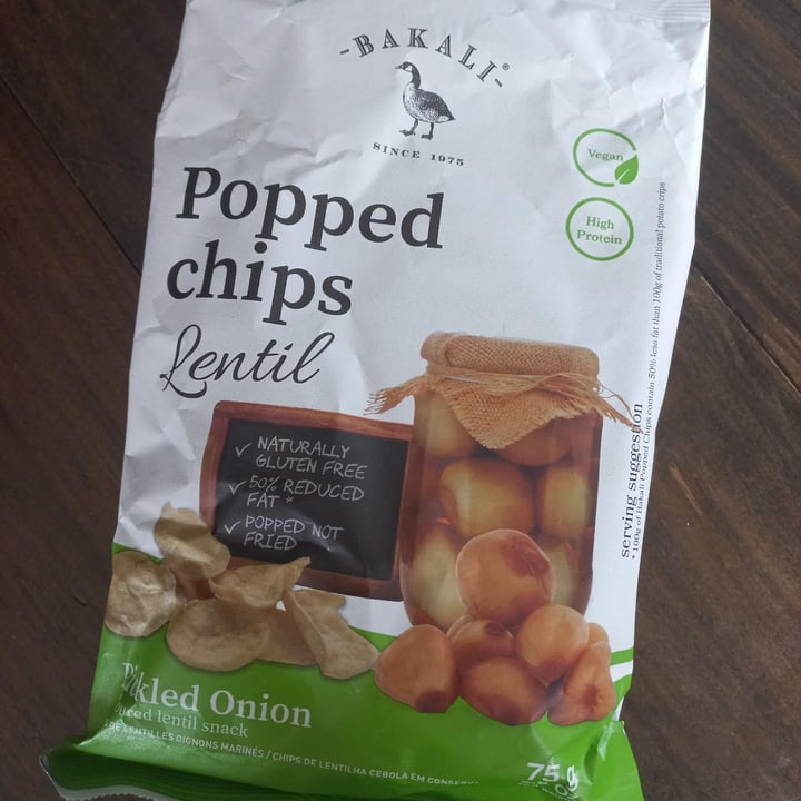 review photo of Bakali popped lentil chips shared by @feliciavonzombie on 12 Nov 2022 - review