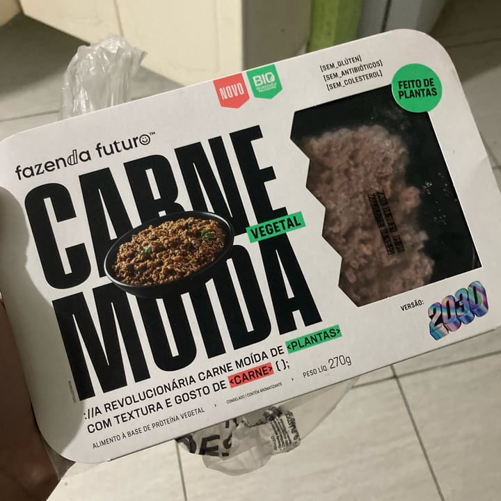 photo of Fazenda Futuro - Future Farm Carne Moída shared by @joycigomes on  15 May 2022 - review