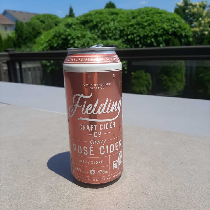 photo of Fielding Winery Cherry Rose Cider shared by @earlgr3y on  27 Jun 2021 - review